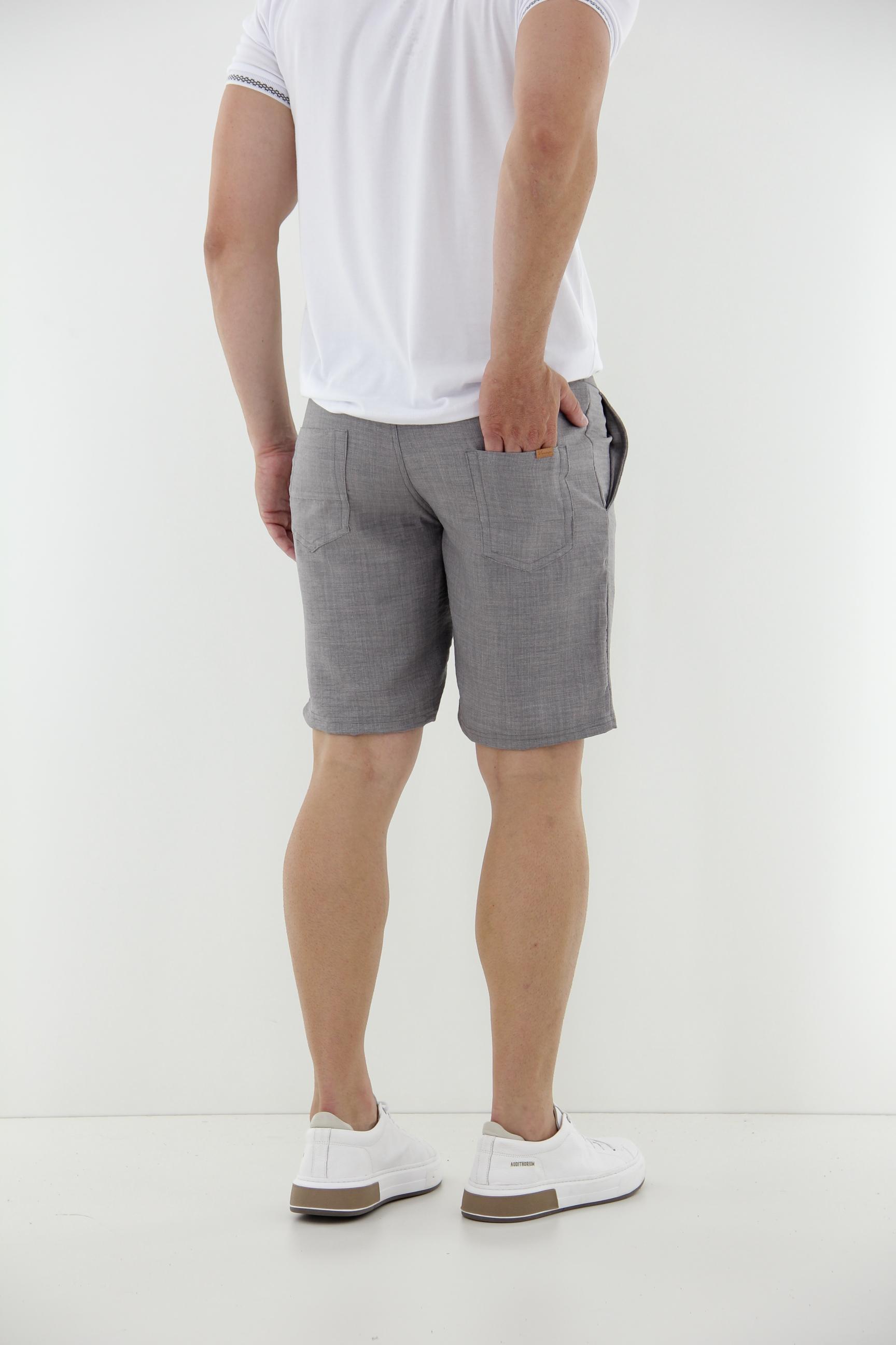 Vista alternativa de Bermuda Masculina Casual