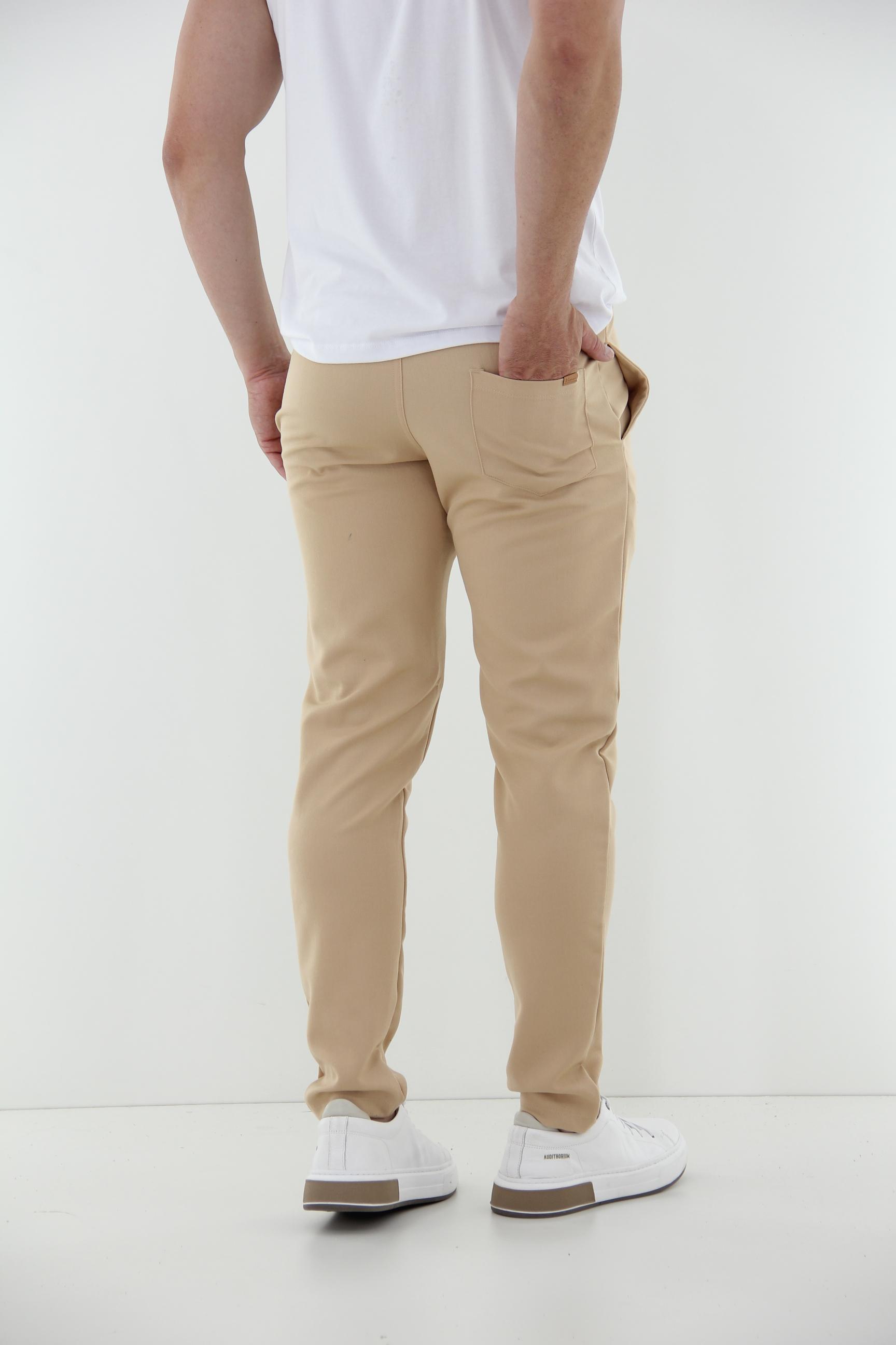 Vista lateral 4 do produto Calça Masculina de Alfaiataria Premium