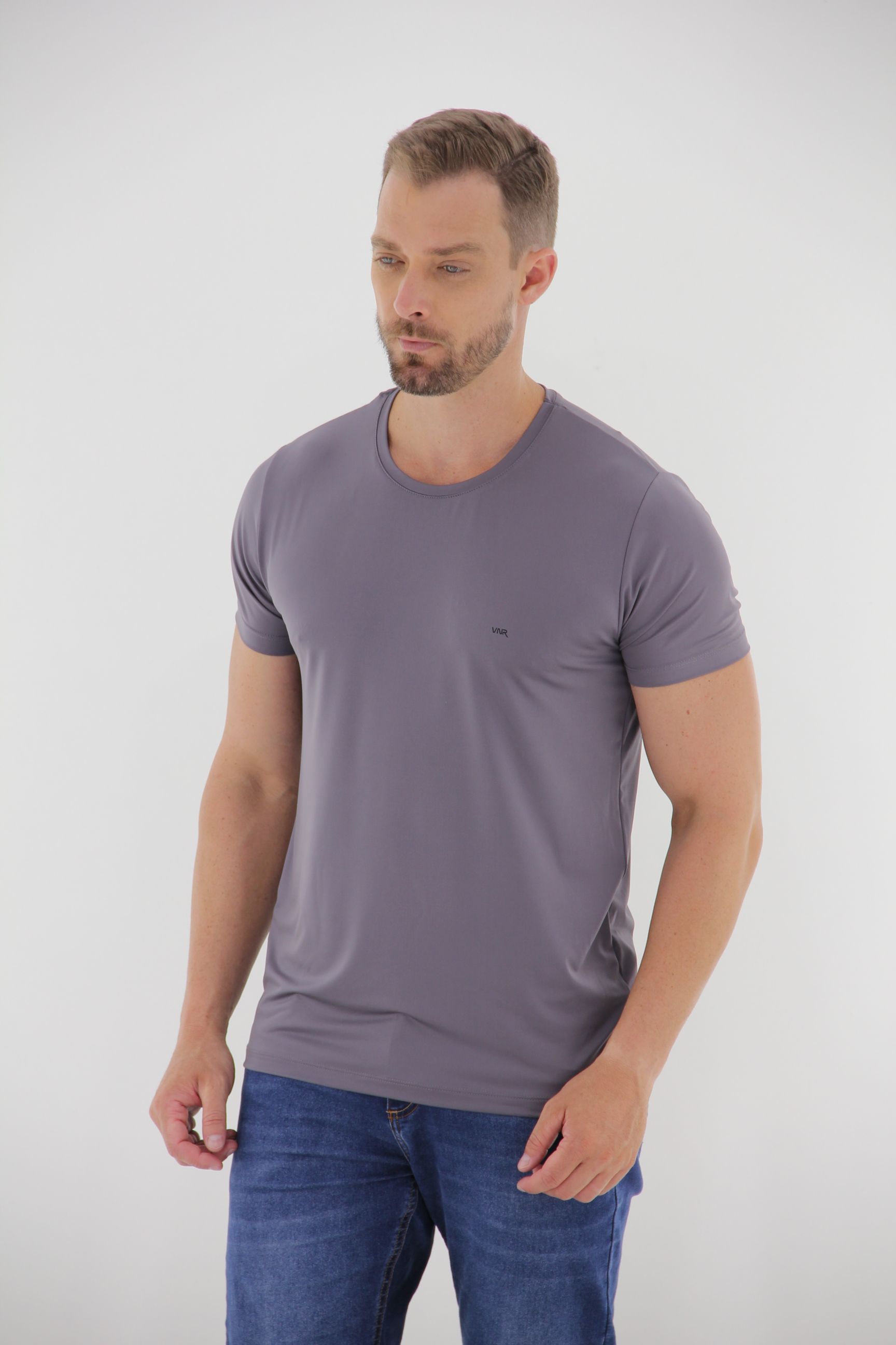 Vista lateral 4 do produto Camiseta T-Shirt Dry Fit Masculina Multifesch