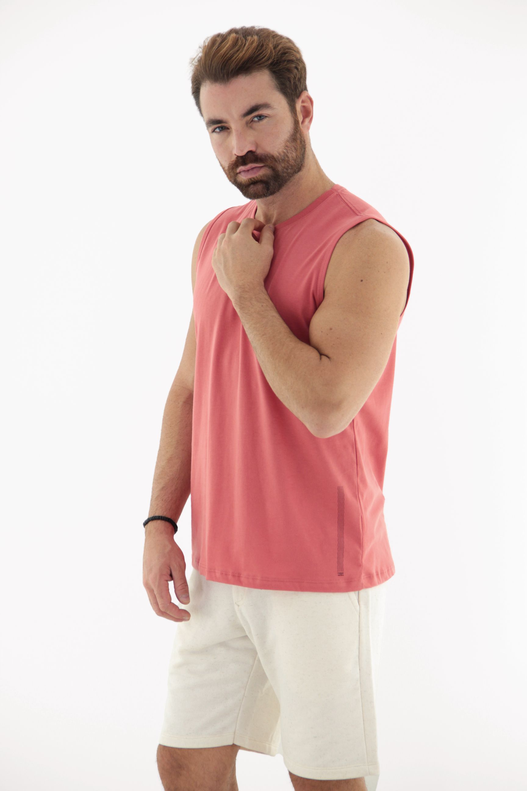 Vista lateral 3 do produto Camiseta Machão Masculina com Estampa Palito no Peito