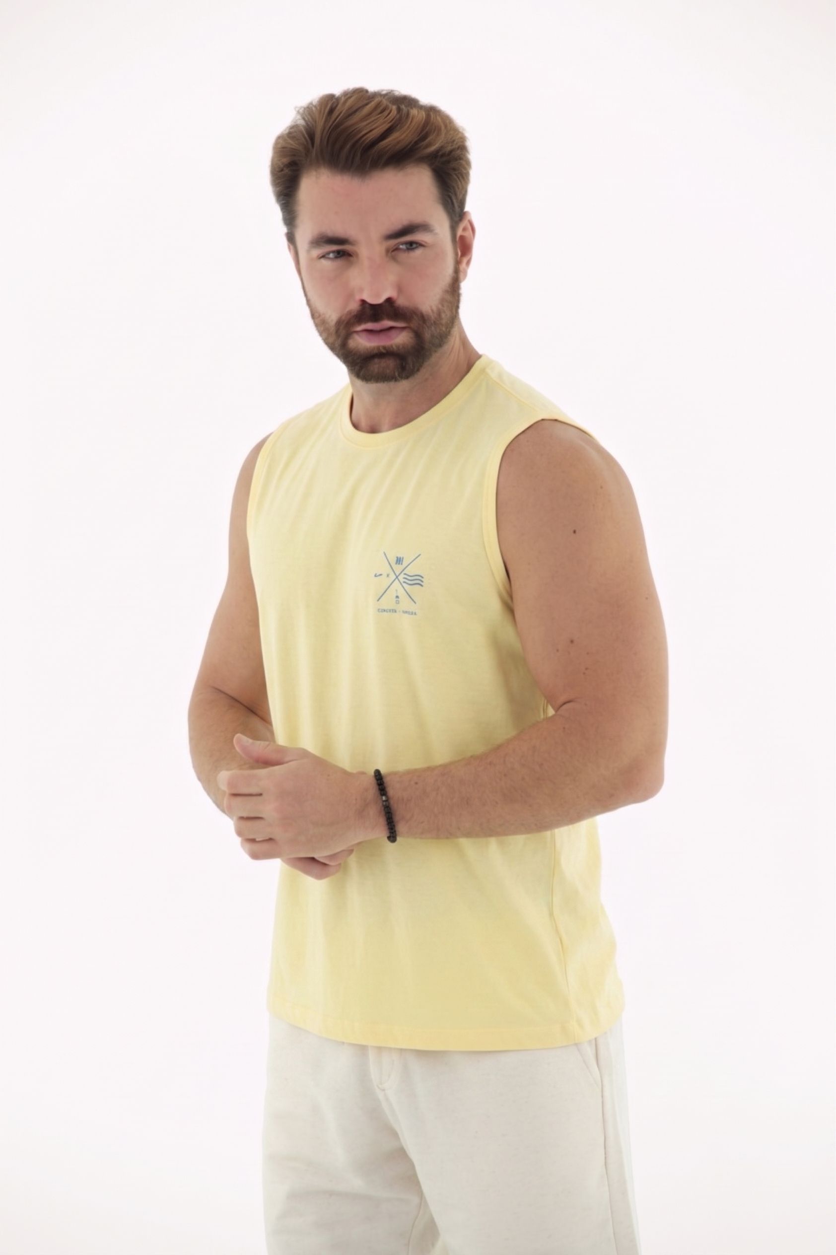 Fotografia de Camiseta Machão Masculina Estonado Reativo 100% Algodão com Estampa