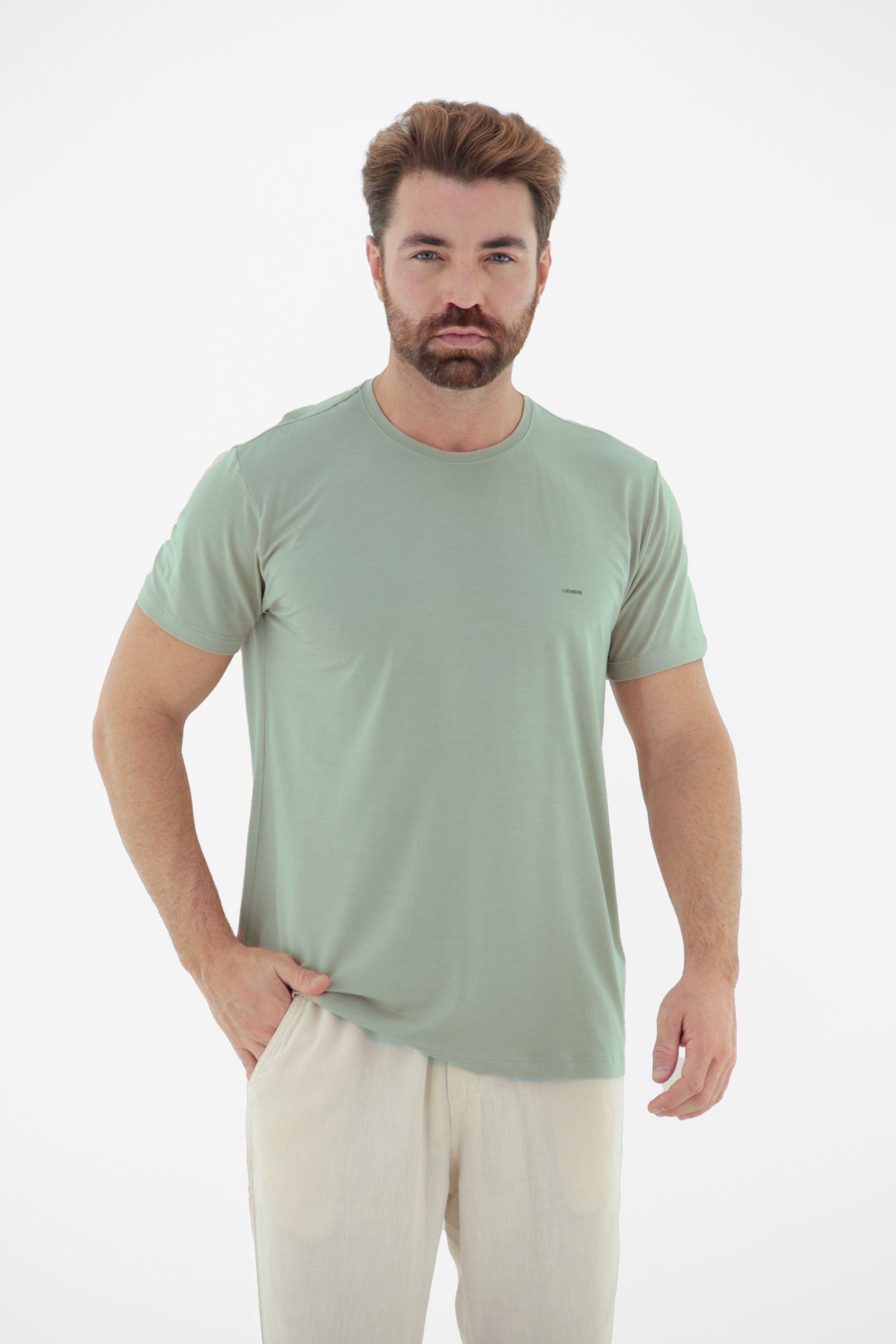 Fotografia de Camiseta T-Shirt Masculina Modal Premium