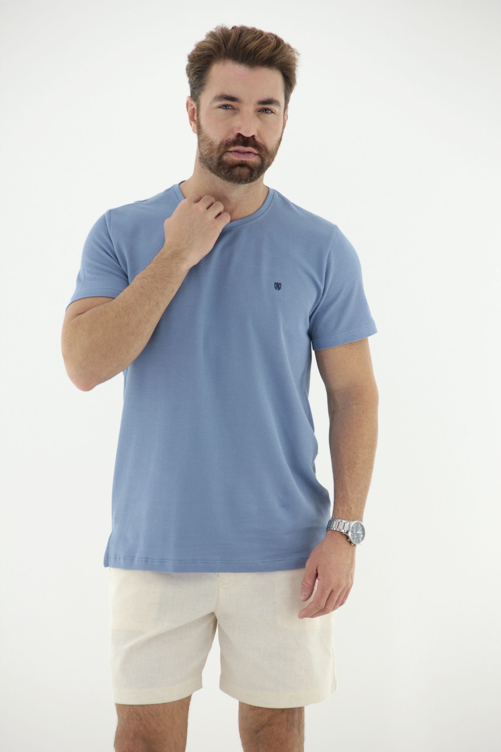 Fotografia de Camiseta T-Shirt Masculina Premium 100% Algodão