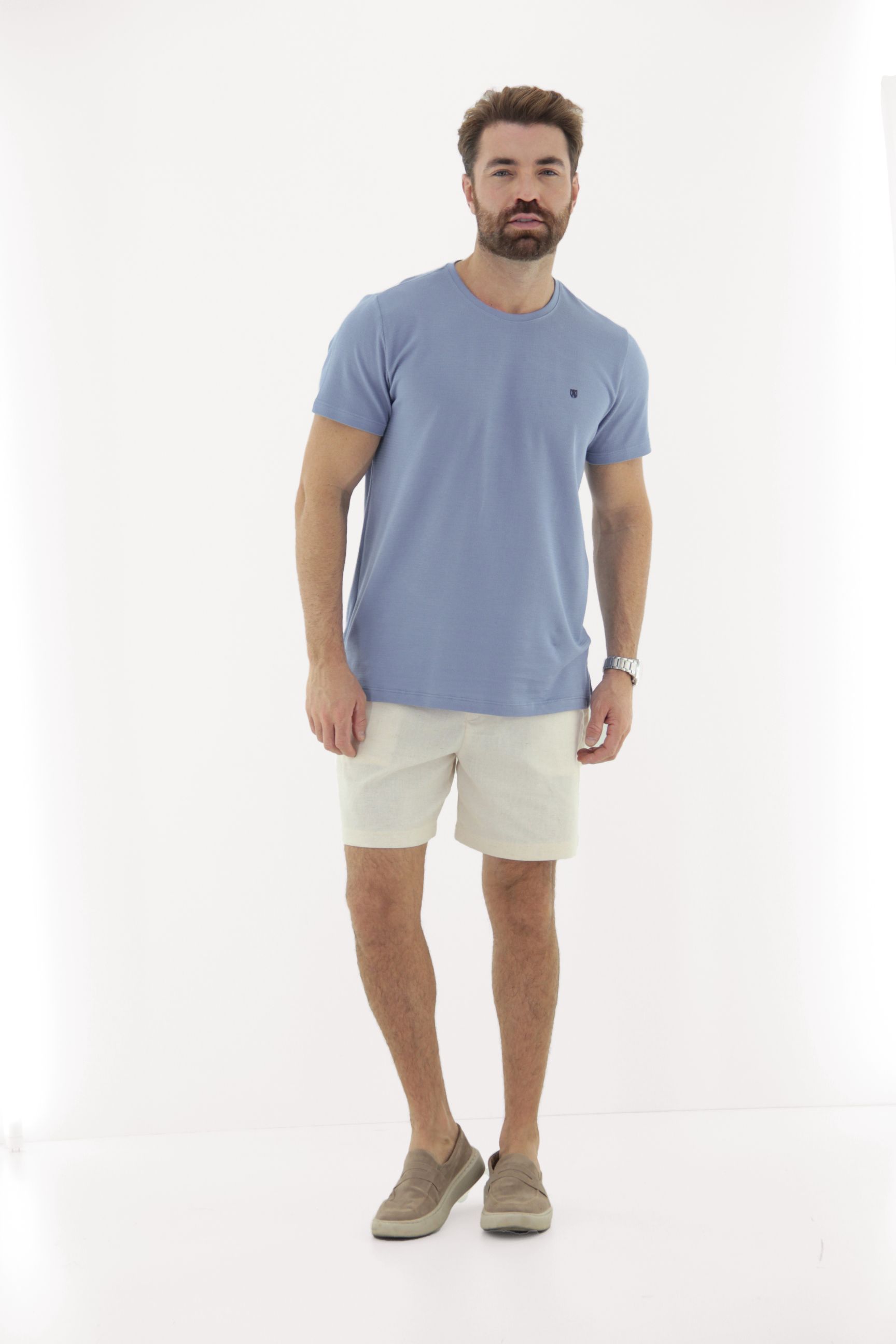 Vista alternativa de Camiseta T-Shirt Masculina Premium 100% Algodão